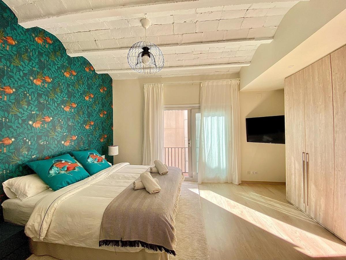 Abbott Apartment - 1 Min From The Beach - 100M2 - Sleeps 8 Sitges Eksteriør bilde